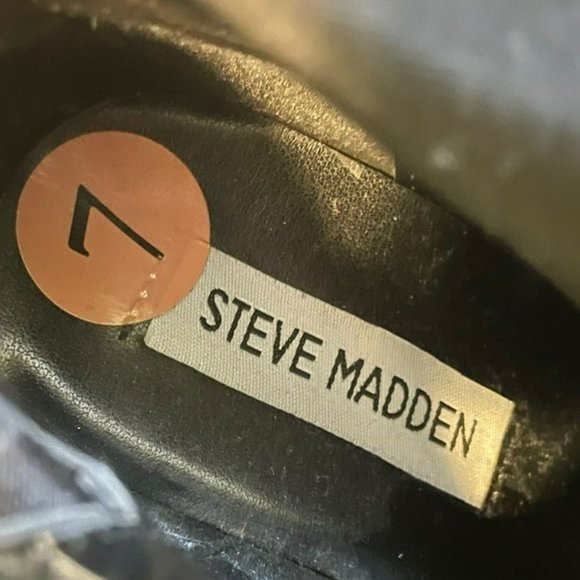 Steve Madden Black Emison-S  Booties Women's Size 7 - Picture 9 of 10